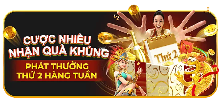 Thưởng nạp lại và khuyến mãi đặc biệt Happyluke